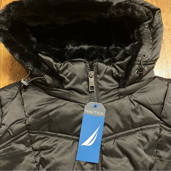 Nautica Women’s Puffer Jacket - Black - Picture 2 of 9